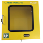 Defibrillatorskåp med värme